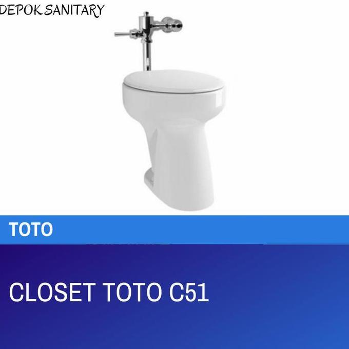 Promo Closet duduk toto c51/ closet toto c51/ closet duduk toto COD