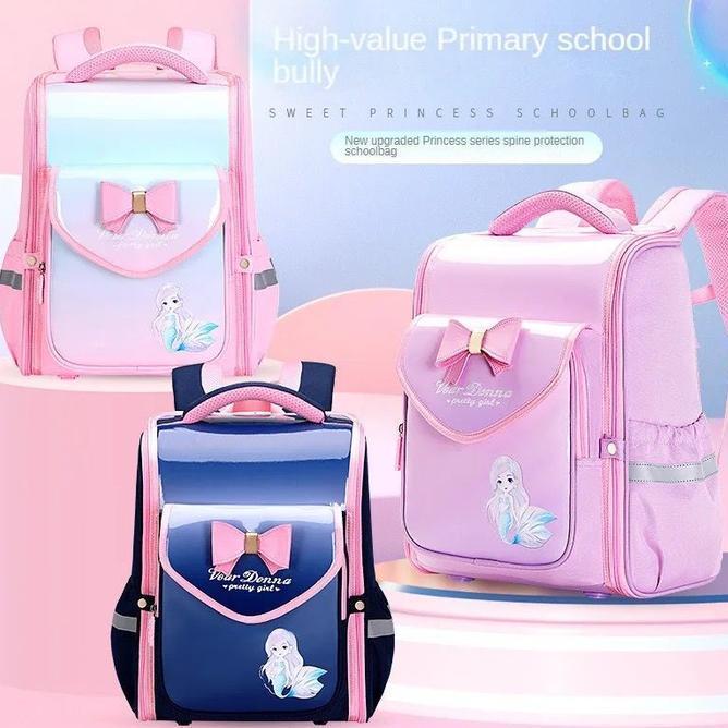 Tas Ransel Wanita Anti Air Tas Sekolah Anak Perempuan Tas Punggung Anak