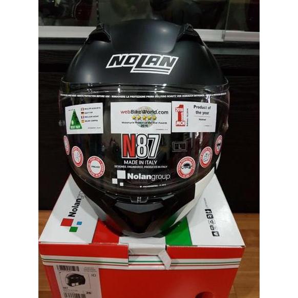 Nolan N87 Martz Ncom Flat Black