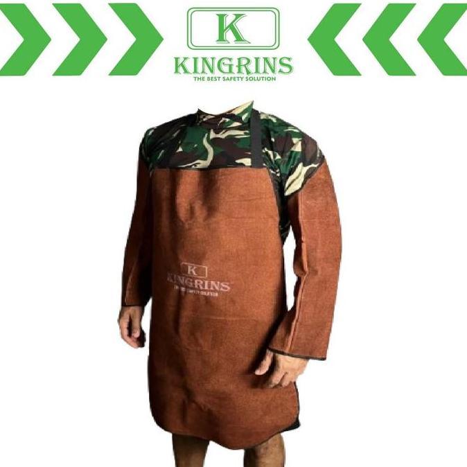 apron las welding celemek / apron las kulit / apron las set [terbaik]