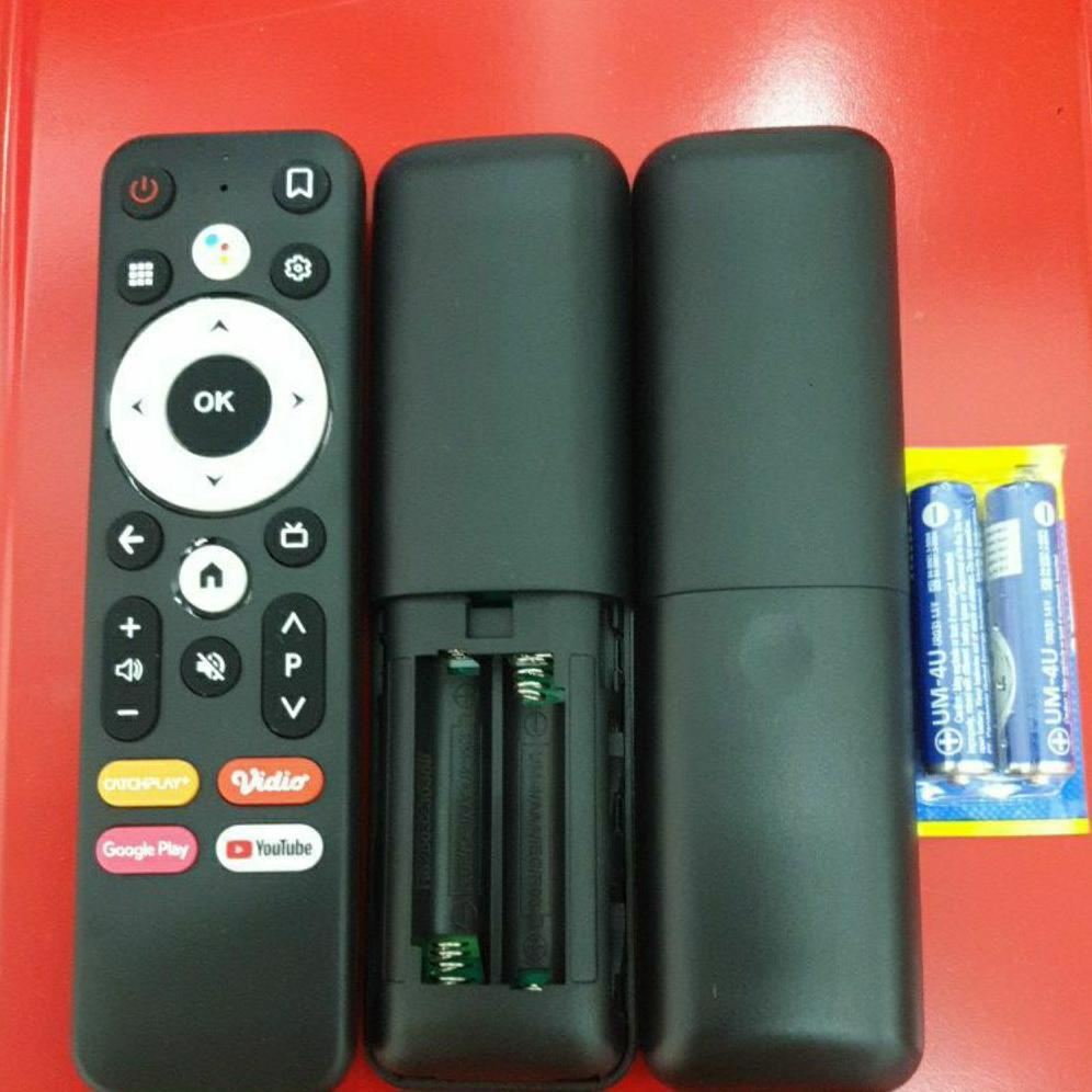 Remot untuk XL HOME/AKARI AX810/ADVAN AT01  dengan VOICE GOOGLE ORIGINAL/BARU 100%.