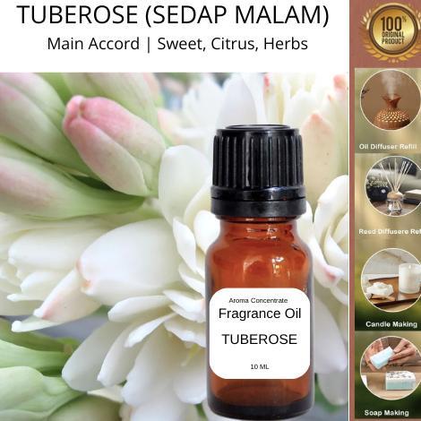 Fragrance Oil Tuberose 10ml | Essential Oil Aroma Terapi