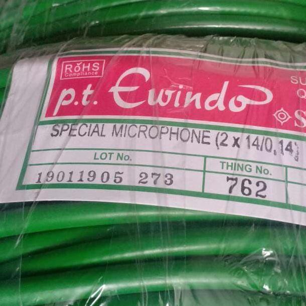 Kabel mic Ewindo /Kabel mic 2x14/0.14/kabel mic sinar/kabel mic