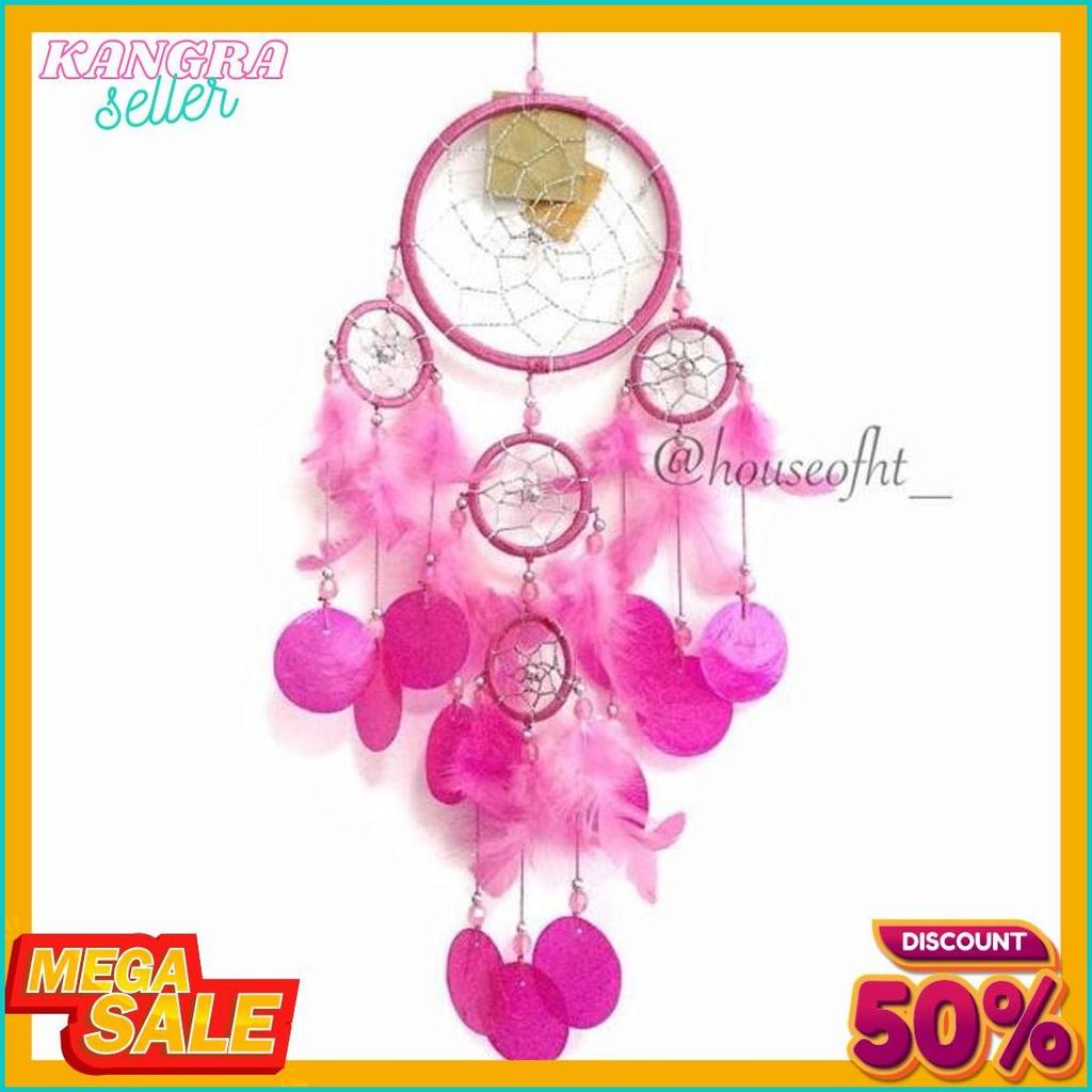 Cod Dreamcatcher Kerang 12Cm Bunyi Saat Terkena Angin