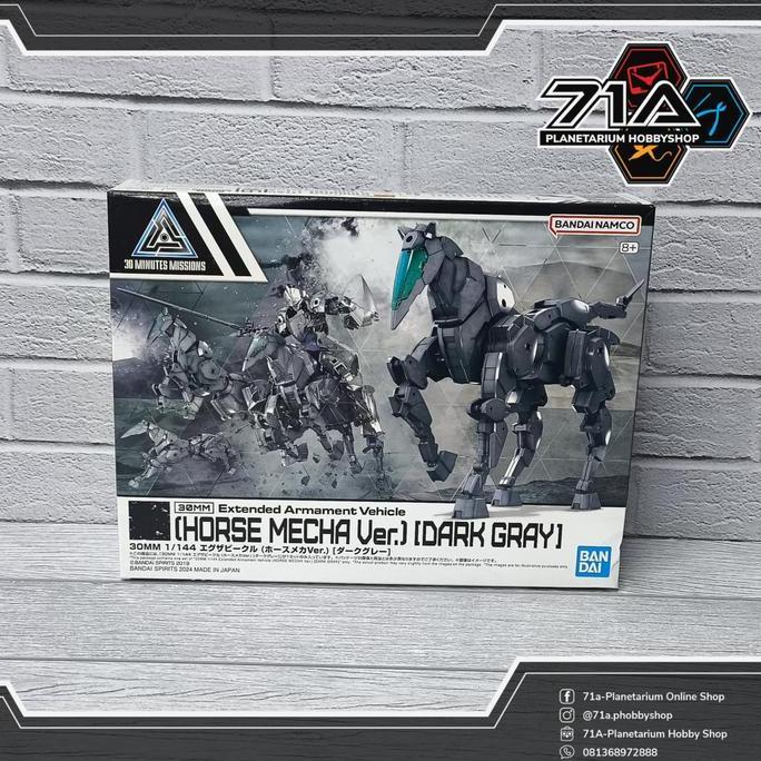 30 MM HORSE MECHA VER. [DARK GREY] Bandai