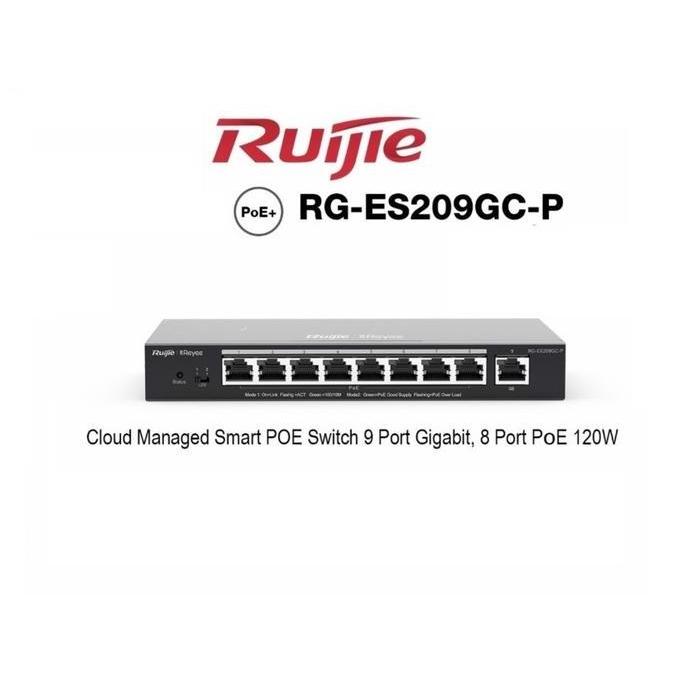 Ruijie RG-ES209GC-P 9 port POE Switch