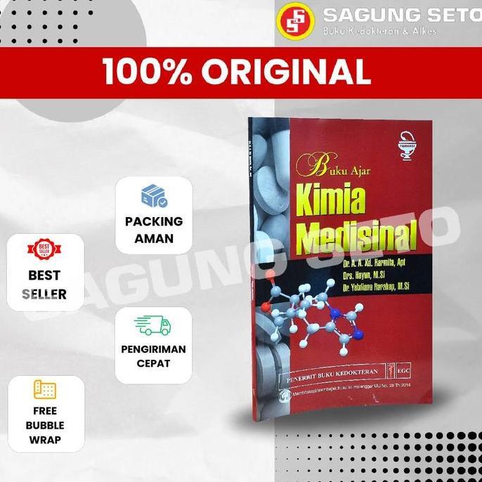 TERBARU - BUKU AJAR KIMIA MEDISINAL - HARMITA / FARMASI