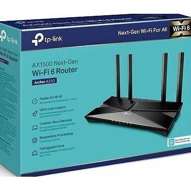 Tp-link Archer AX10 AX1500 WIFI 6 Wireless Router Tplink AX 10 AX 1500