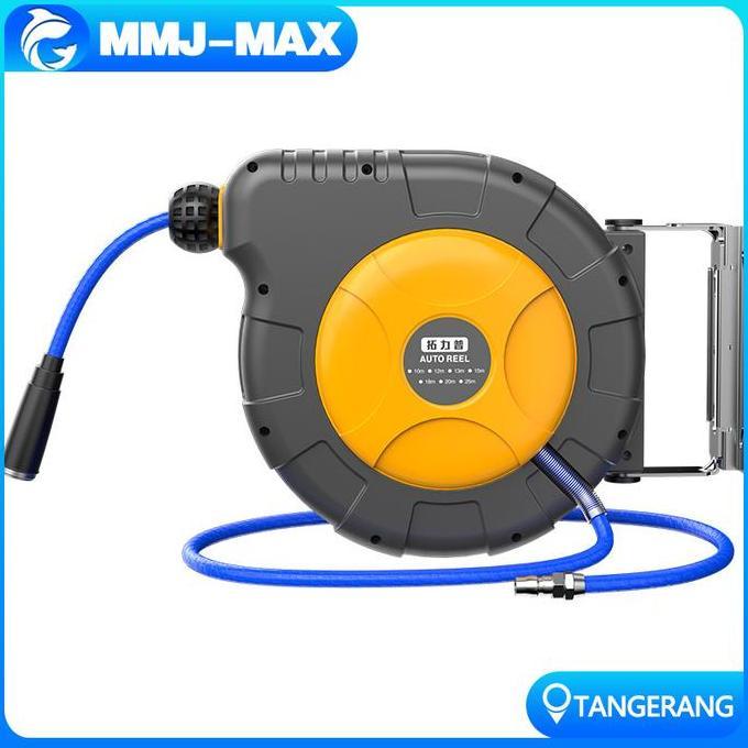 YOUEI Automatic Air Hose Reel 25M/Selang Kompressor Krisbow Air Hose Reel