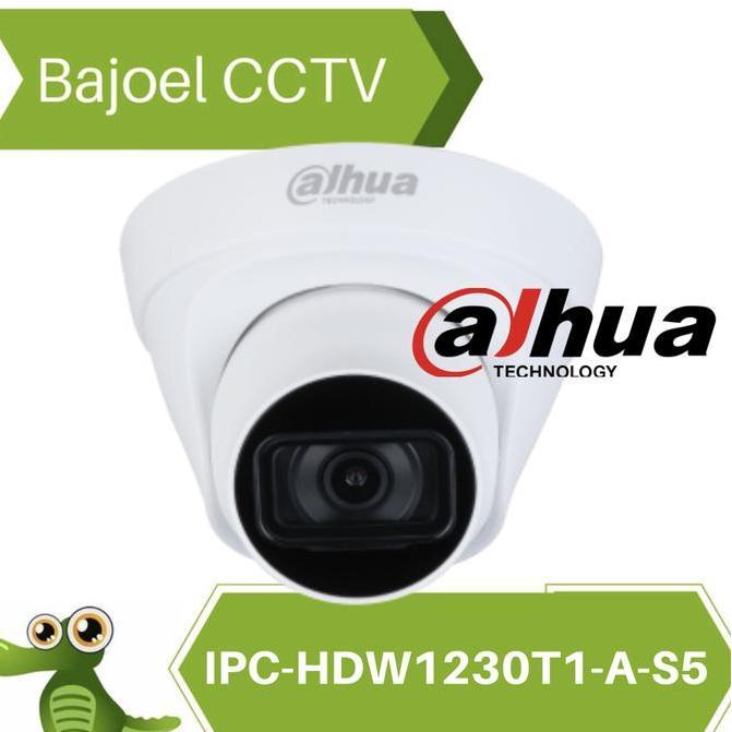 IP CAMERA INDOOR DAHUA 2MP IPC-HDW1230T1-A-S5 IPC HDW1230T1 A S5