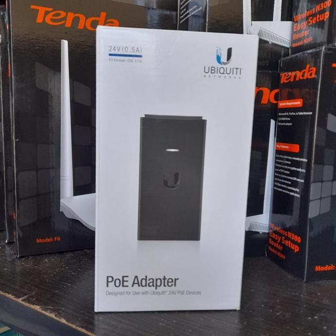 adaptor poe ubiquiti 24v 0.5a