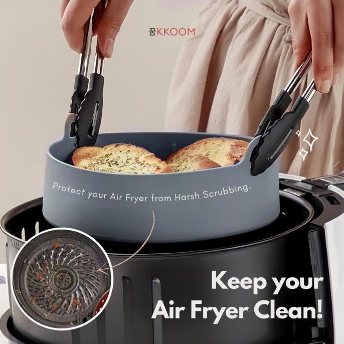 Silicone Air Fryer Pot / Wadah Silikon Air Fryer