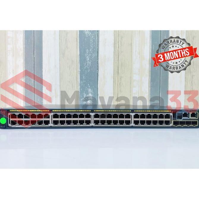 Switch Cisco Catalyst 2960S Series Type WS-C2960S-48LPS-L PoE+