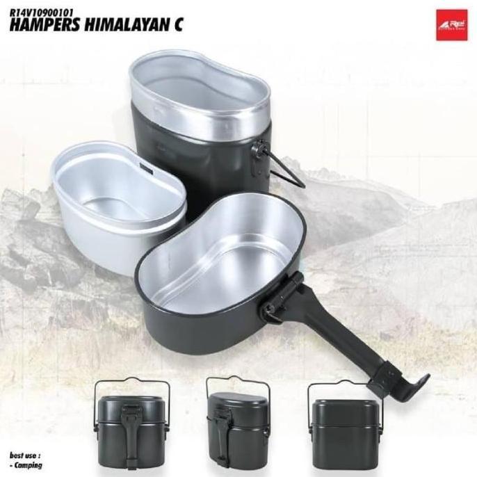 Cooking Set Rei Himalayan C Alat Masak Camping Outdoor Nesting MUS