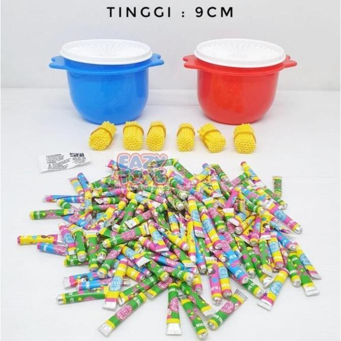 Mainan Anak Balon Tiup KKK Original Mainan Jadul Balloon Kemasan Toples isi 200 pieces