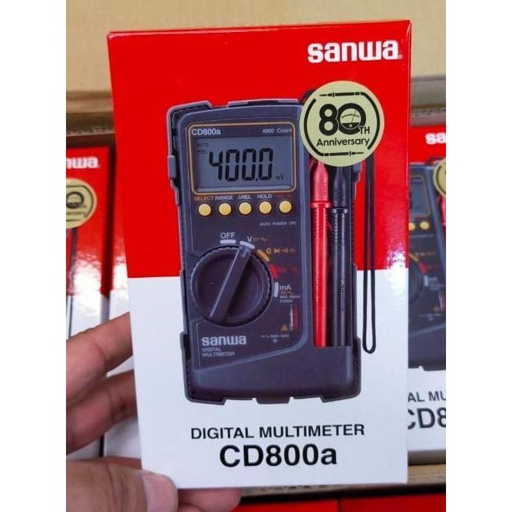 Digital Multimeter Sanwa Cd800A / Sanwa Digital Mulitester Cd 800 A