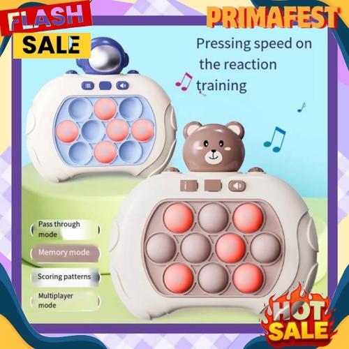 Super Game Console Pop It Elektrik Electronic Elektronik Electric Fidget/Pop It Elektronik Mainan Fi