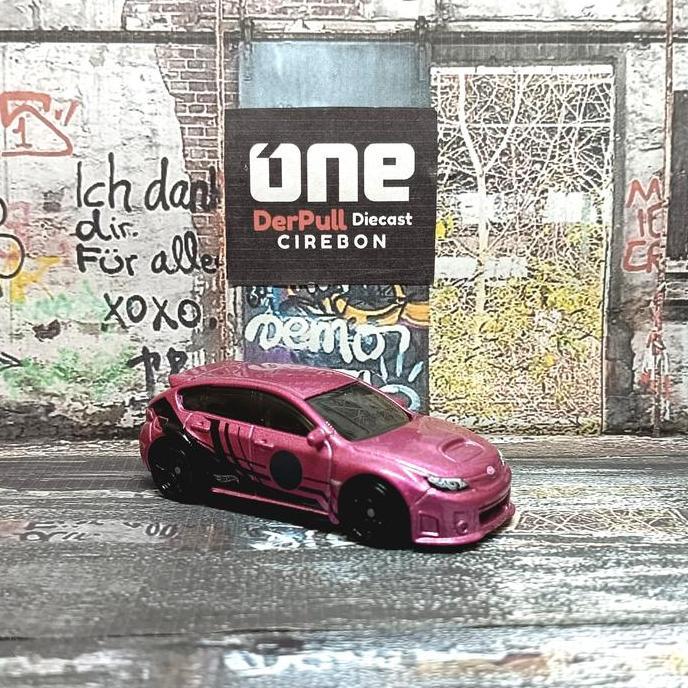 loose hot wheels subaru WRX STI pink metalik new loose