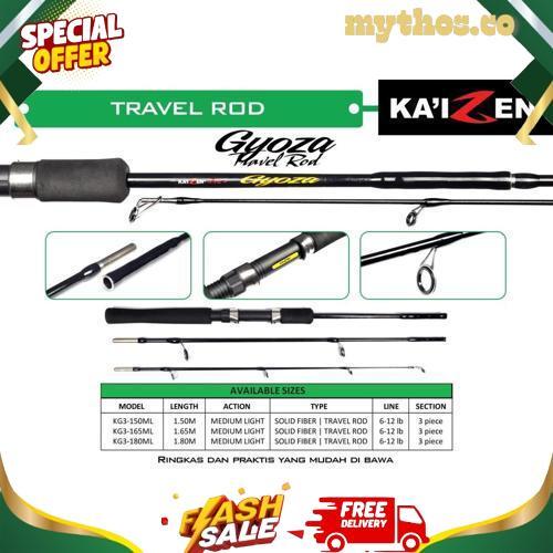 Ready Rod Spinning Kaizen Gyoza Travel Rod