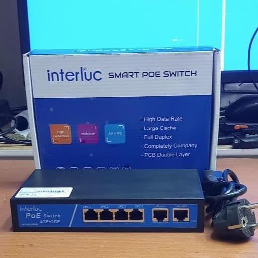 Switch POe 4 port -switch poe 4ch