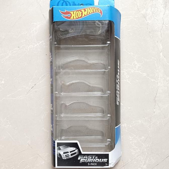 hot wheels fast and furious  only box