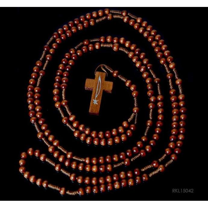 Rosario Kayu 20 Peristiwa Italy Katolik