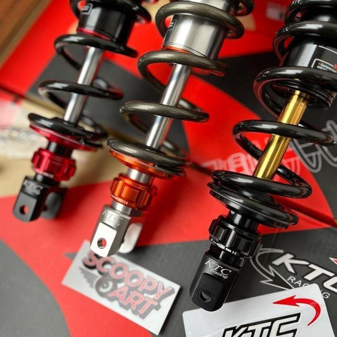 Shockbreaker Shock Belakang Racing Ktc Razor Pro Non Tabung 325Mm Honda Vario Beat Scoopy Motorcycle