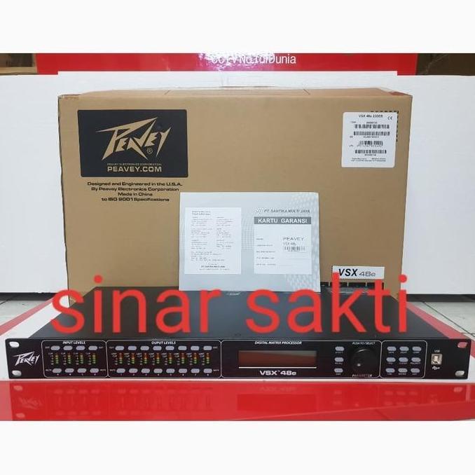 Speaker Management Peavey DLMS VSX48e/Vsx 48e 4in 8out