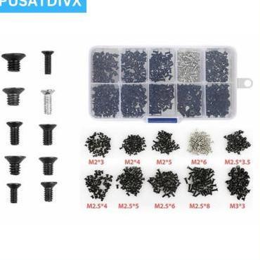 Baru Sanji 500Pcs Baut Varian B Msi Asus Acer Lenovo Dell Axioo Clevo LaptopScrewsNotebook