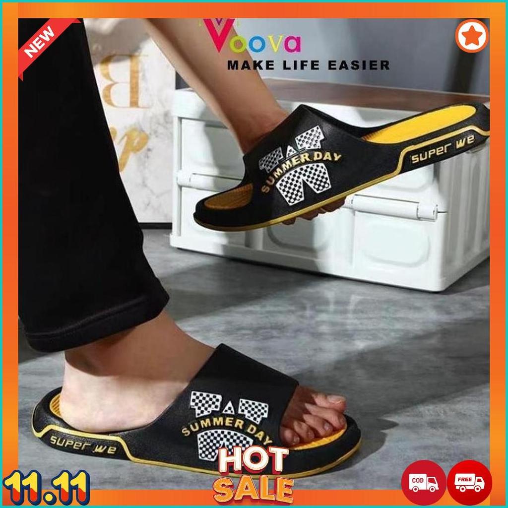 Voova Sandal Sport Pria Wanita/ Sandal Slip On Pria/Sandal Sport Cowok/Sandal Karet Cowok/Sandal Kar