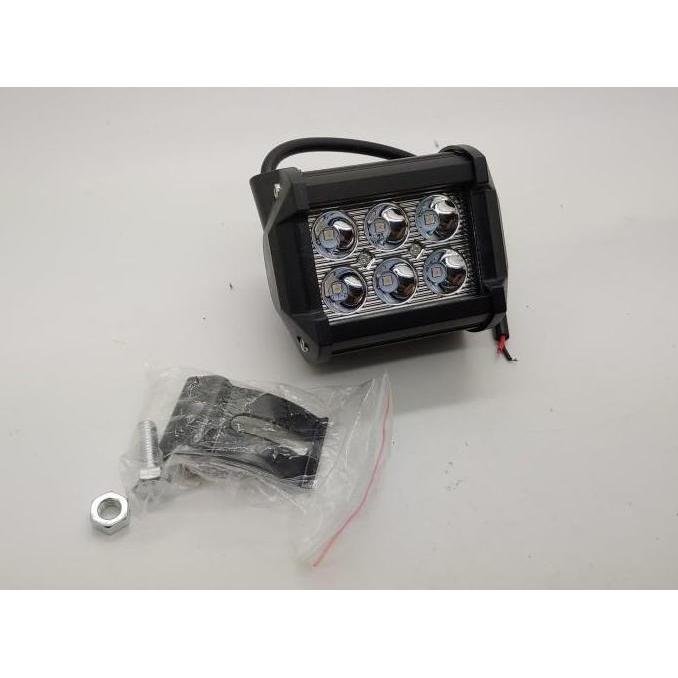 Lampu Tembak Motor Tembus Kabut 6 LED CREE CR7