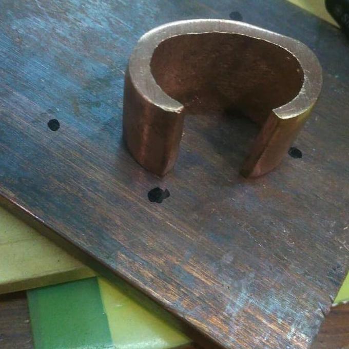 Clamp C TEMBAGA KLEM C grounding 50 atau 70mm