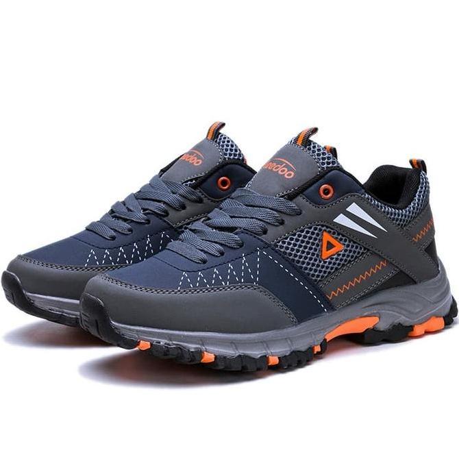 Techdoo Sepatu Hiking Pria Anti Air Sepatu Gunung Sepatu Outdoor MH203