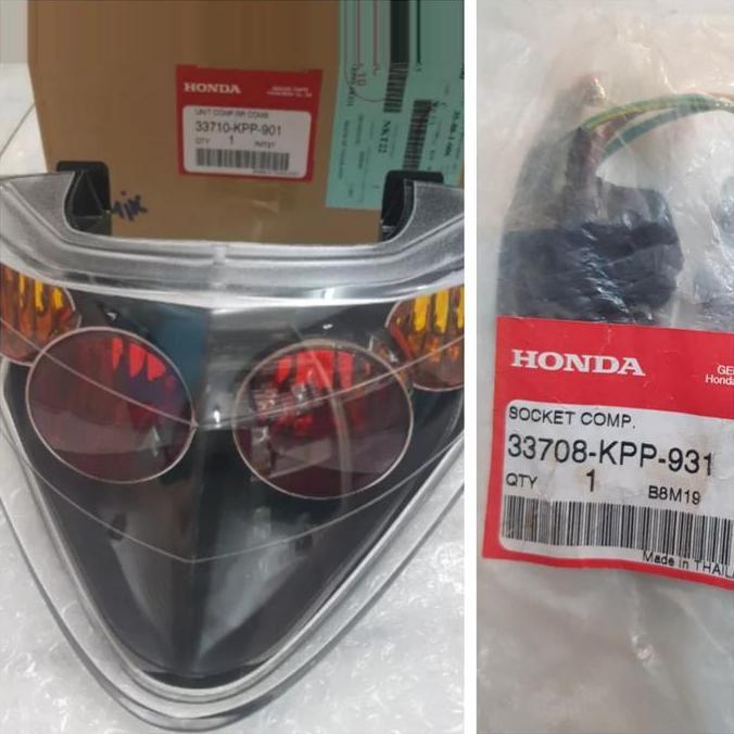 lampu belakang stop lamp dan soket cbr 150 old thailand