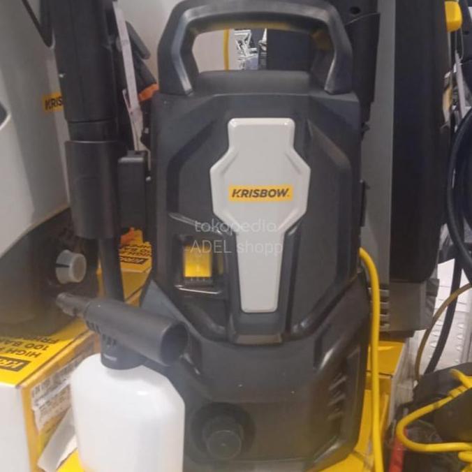 EKO_STOREBOOKCK - KRISBOW HIGH PRESSURE JET CLEANER 9 BAR MESIN STEAM CUCI MOBIL MOTOR