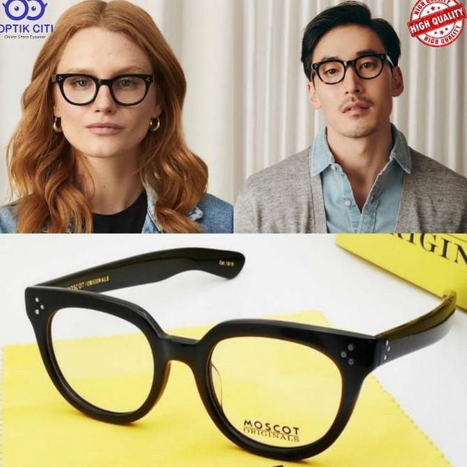 frame kacamata pria wanita bulat moscot vilda premium grade original