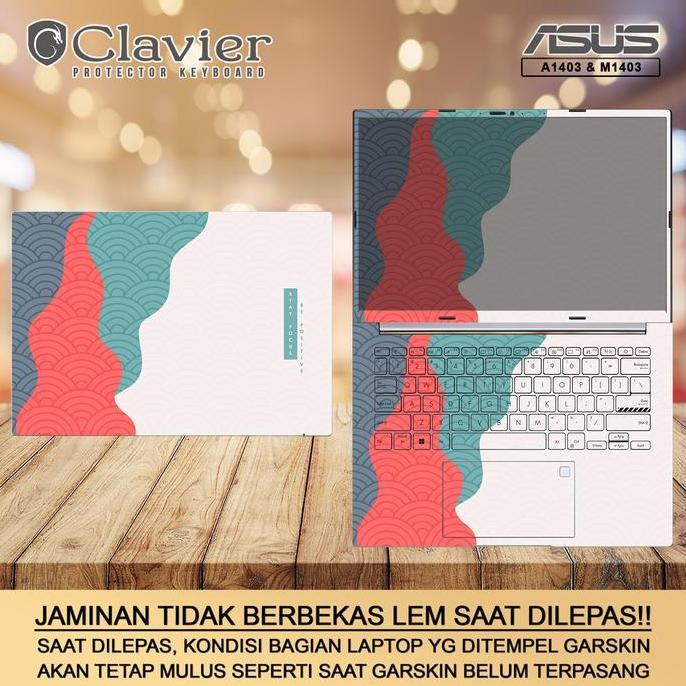 Cover Garskin Laptop Asus VivoBook 14X A1403 A1403Z A1403ZA Transparan