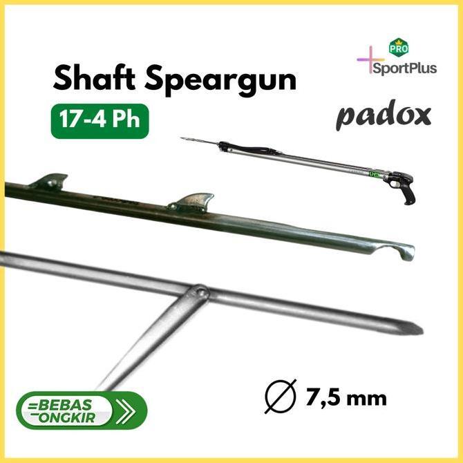 Miliki Shaft Speargun 7,5Mm 17-4 Ph Spring Stainless Panah Tembak Ikan Diving