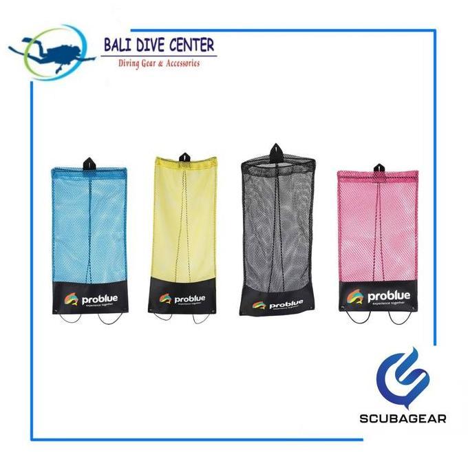 Spesial Drawstring Diving Mesh Bag Problue - Tas Snorkeling