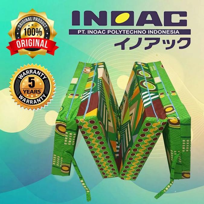 NEW KASUR BUSA LIPAT 4 INOAC 160 X 200 X 10 CM ORI