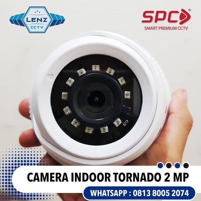 Camera Cctv Spc Tornado Indoor 2 Mp / 4 In 1 Dvr 1080P