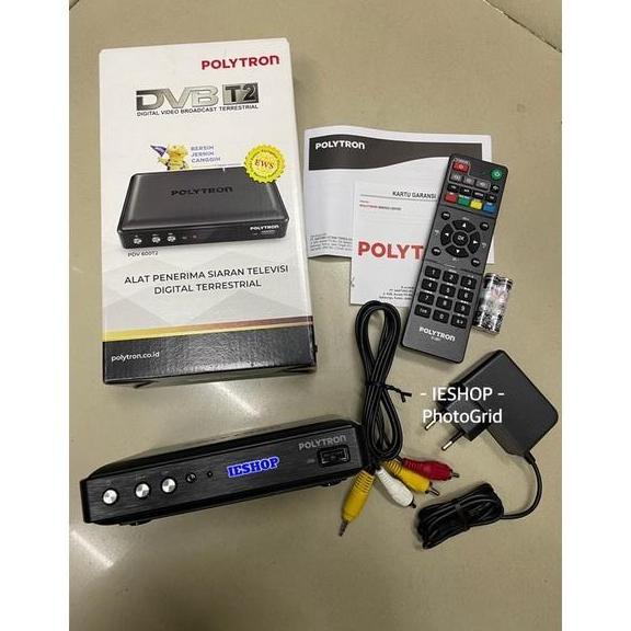 New- Polytron Set Top Box PDV 600 PDV600 PDV600T2 Digital Receiver