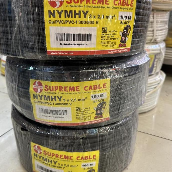 Kabel Nymhy/Nyyhy 3X2.5 3X2,5 100M (Meter) Supreme