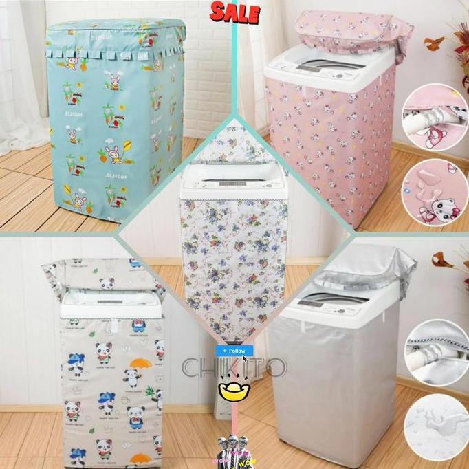 Jumbo Cover / Sarung Mesin Cuci 10 Kg - 12 Kg