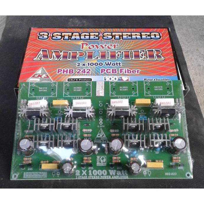 New- Kit Driver Power Stereo 1000watt 3 Tingkat PHB242