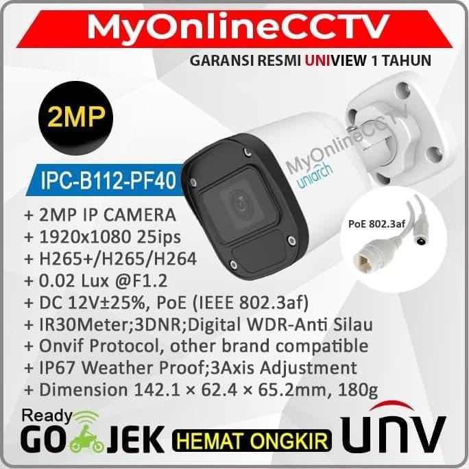 Uniview IPC-B112-PF40 Kamera IP
