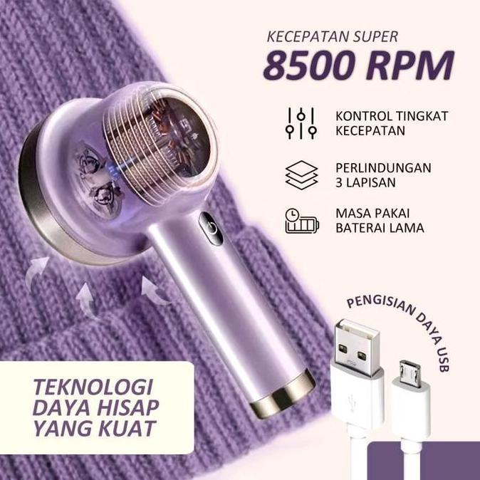 U-Nixo Penghilang Bulu Pakaian Penghilang Bulu Baju Penghilang Bulu Jaket Fuzz Trimmer Lint Remover