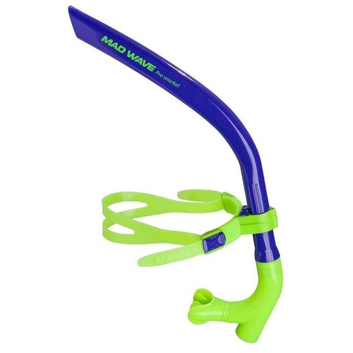 Terjangkau Snorkel Renang Snorkeling Madwave Pro Swim Trainer Blue Original