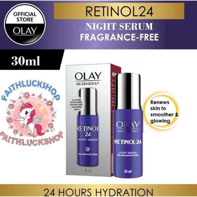 Olay Regenerist RETINOL 24 Serum 30ml - Serum Wajah SMR