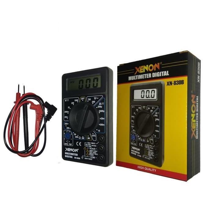 Xenon Multitester Listrik Digital Multi Meter Tester Avometer Pocket [terbaik]